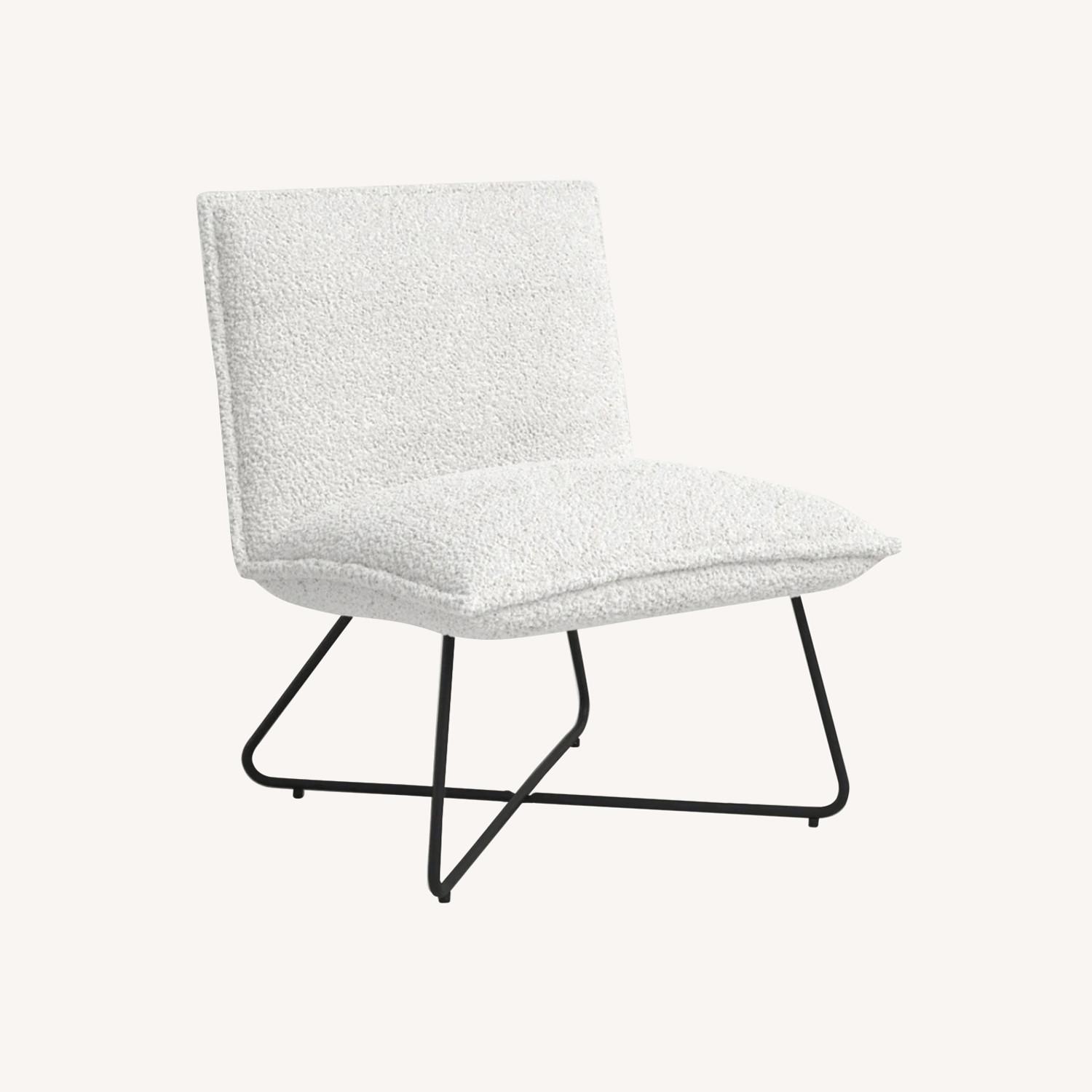 Vicolo Sherpa Upholstered Accent Chair - image-0