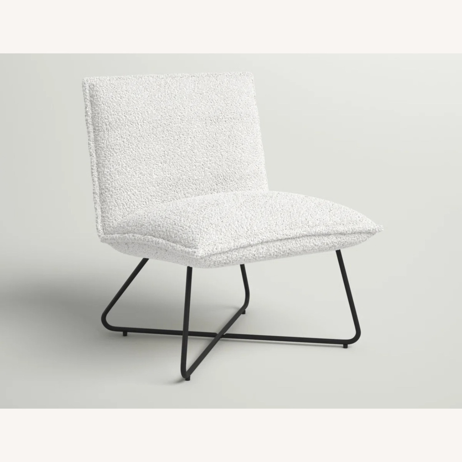 Vicolo Sherpa Upholstered Accent Chair - image-0