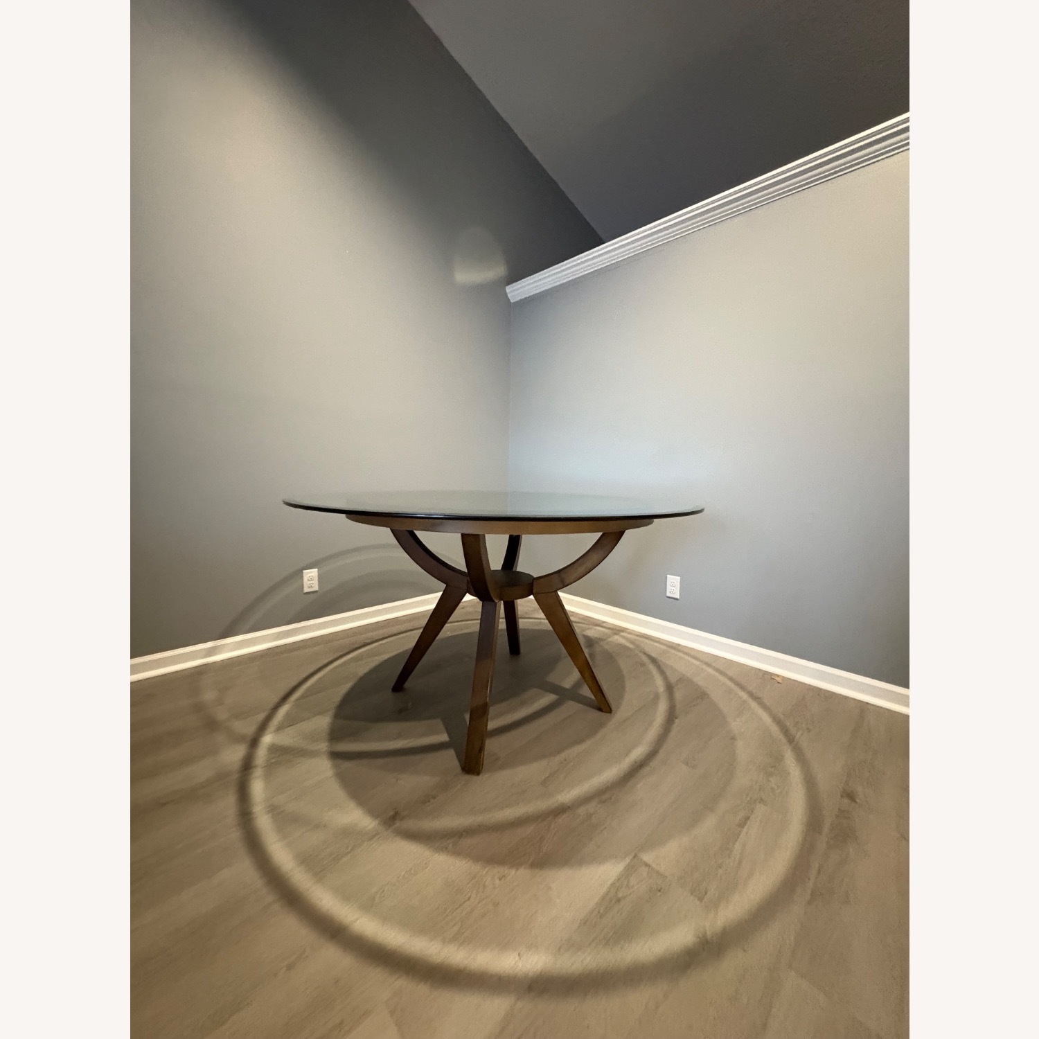 West Elm Arc Base Dining Table - image-1