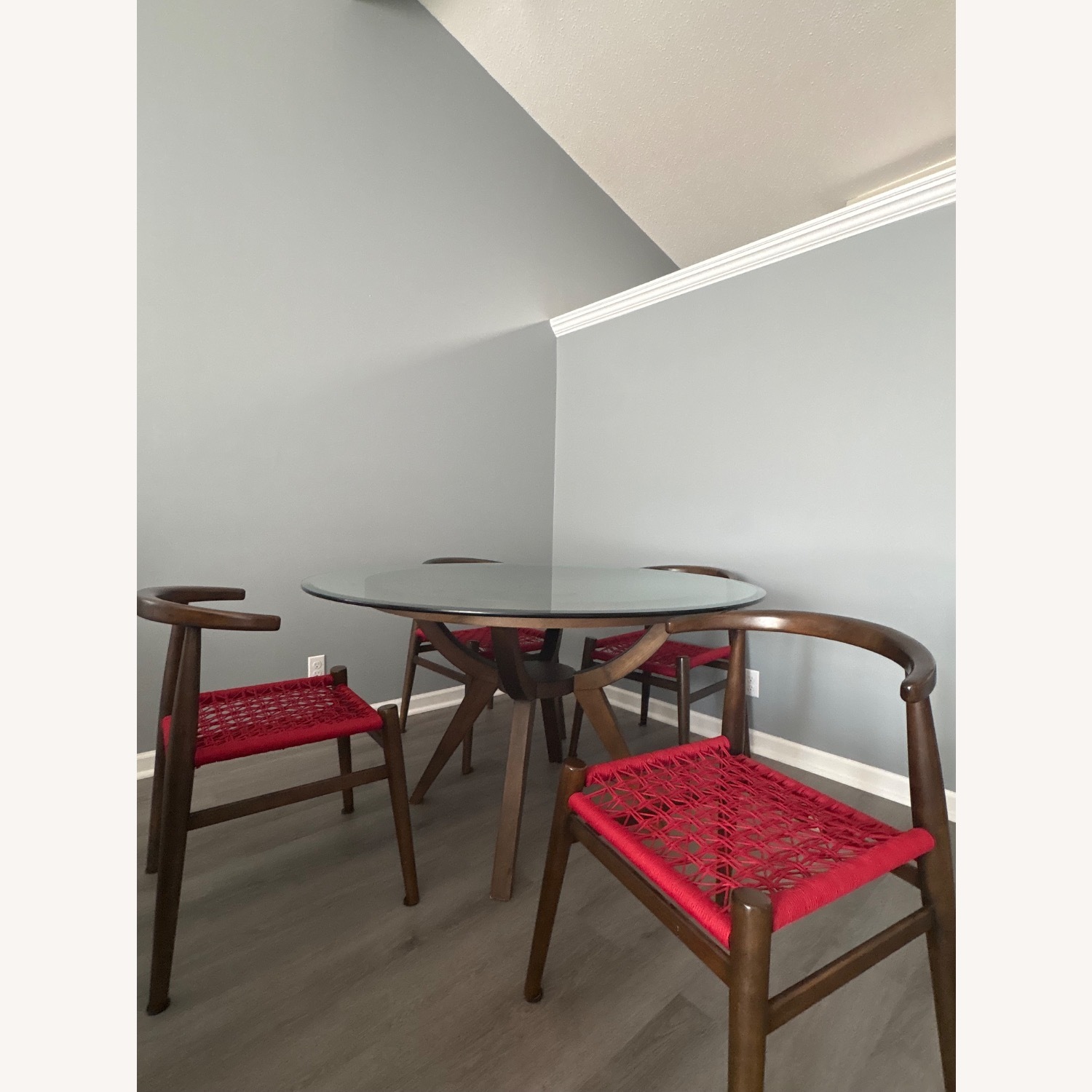 West Elm Arc Base Dining Table - image-3