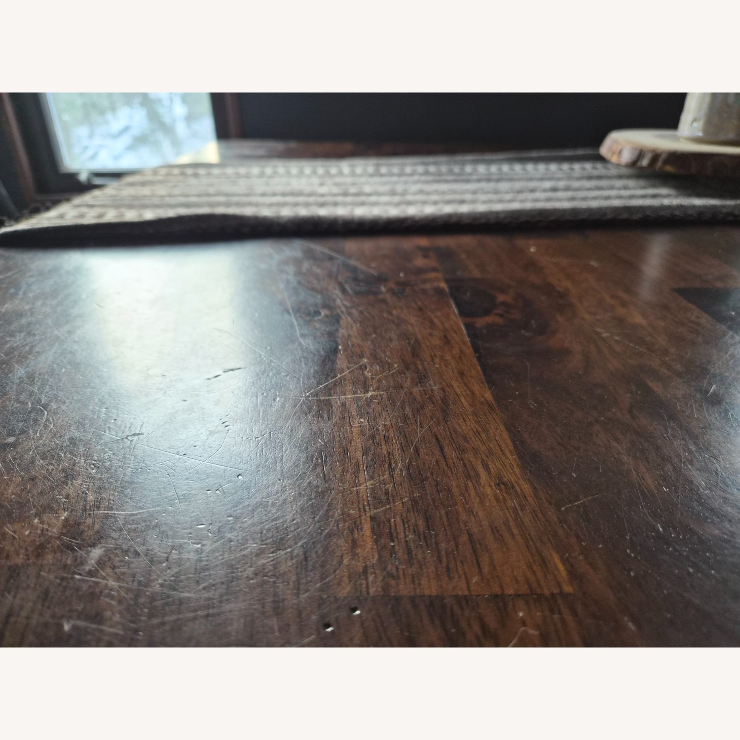 Raymour & Flanigan Dark Brown Wood Dining Sets - image-6