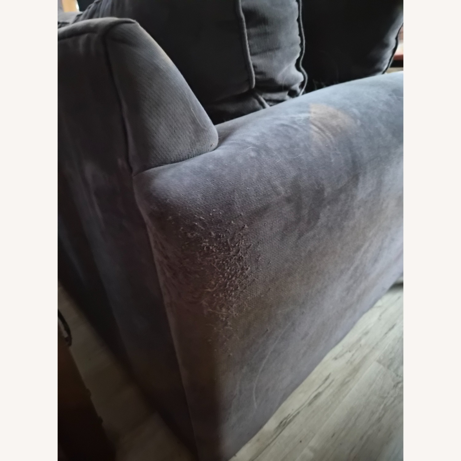 Raymour & Flanigan Dark Gray 3+ Piece Sectional - image-7