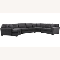 Raymour & Flanigan Dark Gray 3+ Piece Sectional