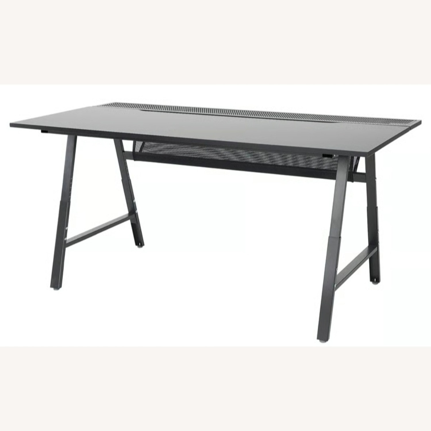 IKEA Black Desk - image-1