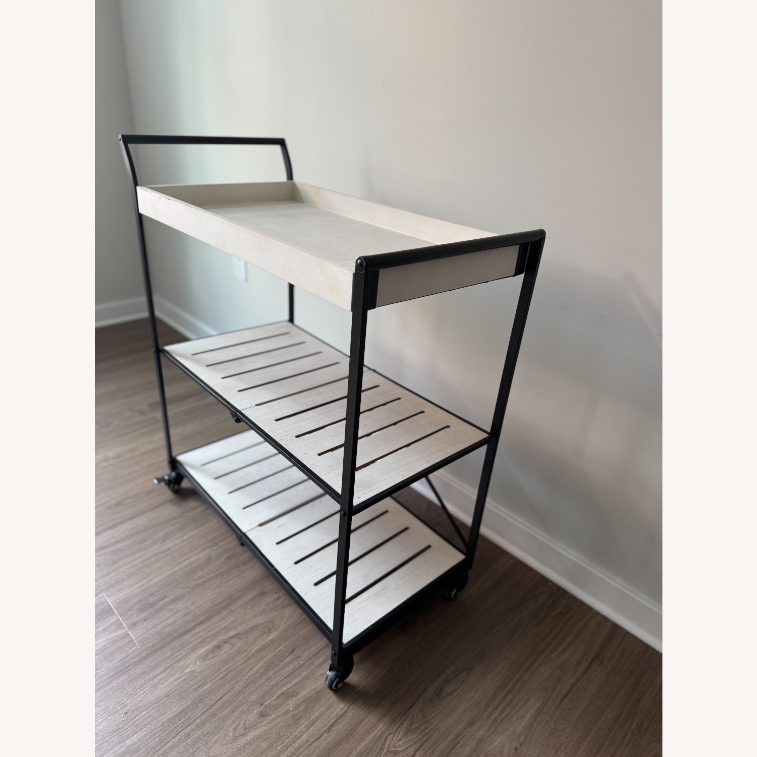 White Bar Cart - image-4