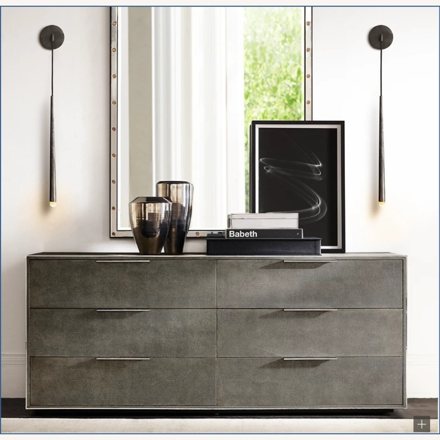 Restoration Hardware Saunderson 6-Drawer Dresser - image-0