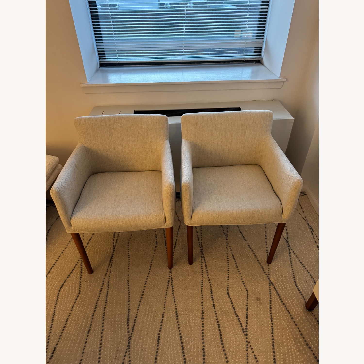 West Elm Ellis Upholstered Dining Armchair - image-2