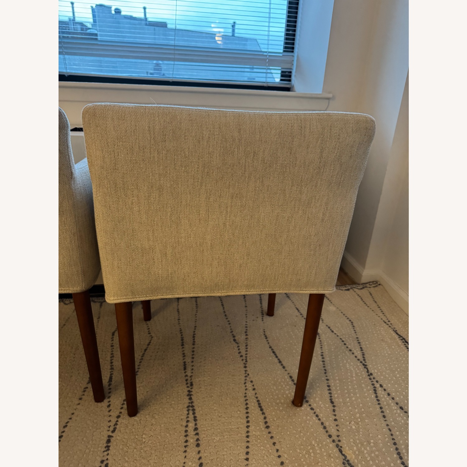 West Elm Ellis Upholstered Dining Armchair - image-4