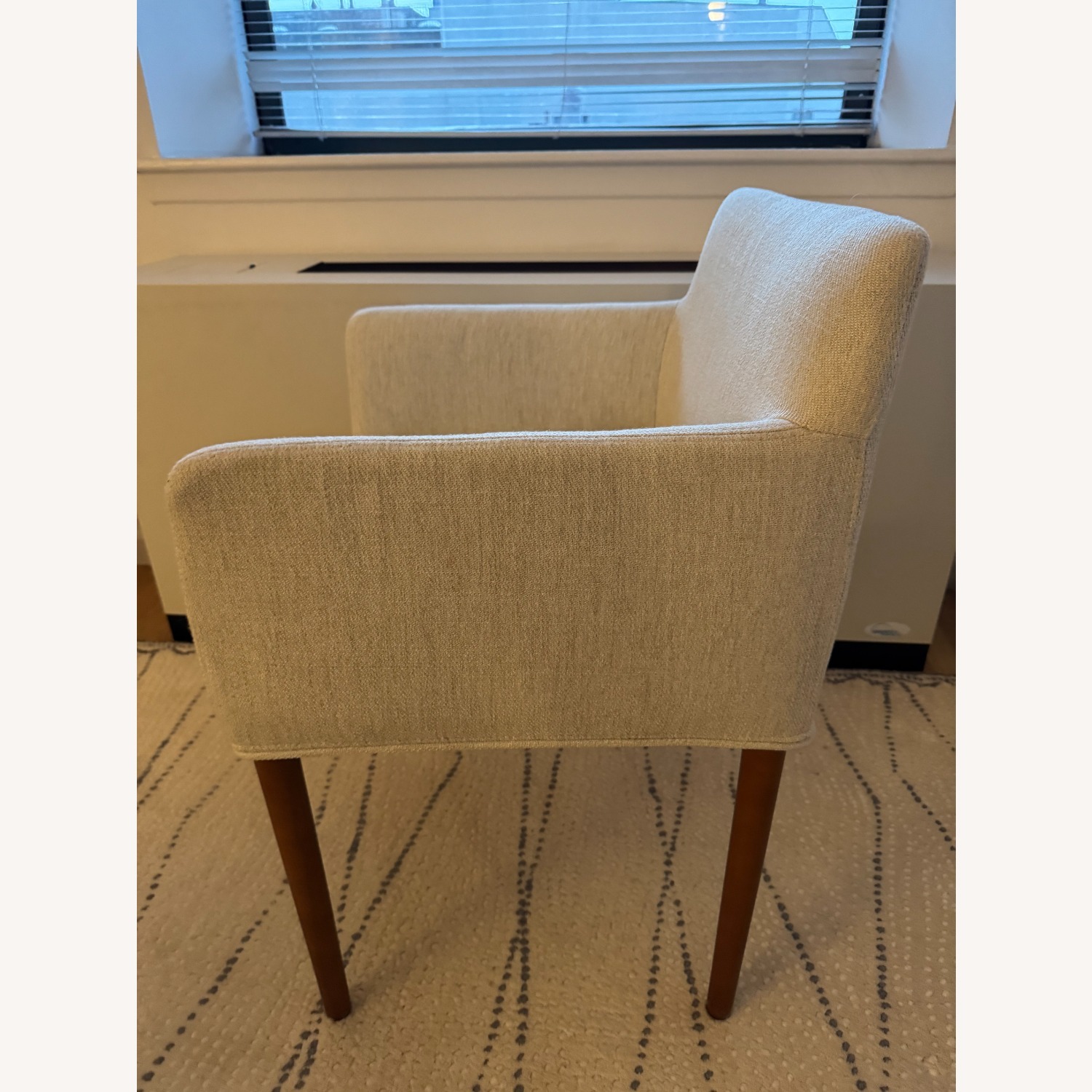 West Elm Ellis Upholstered Dining Armchair - image-3