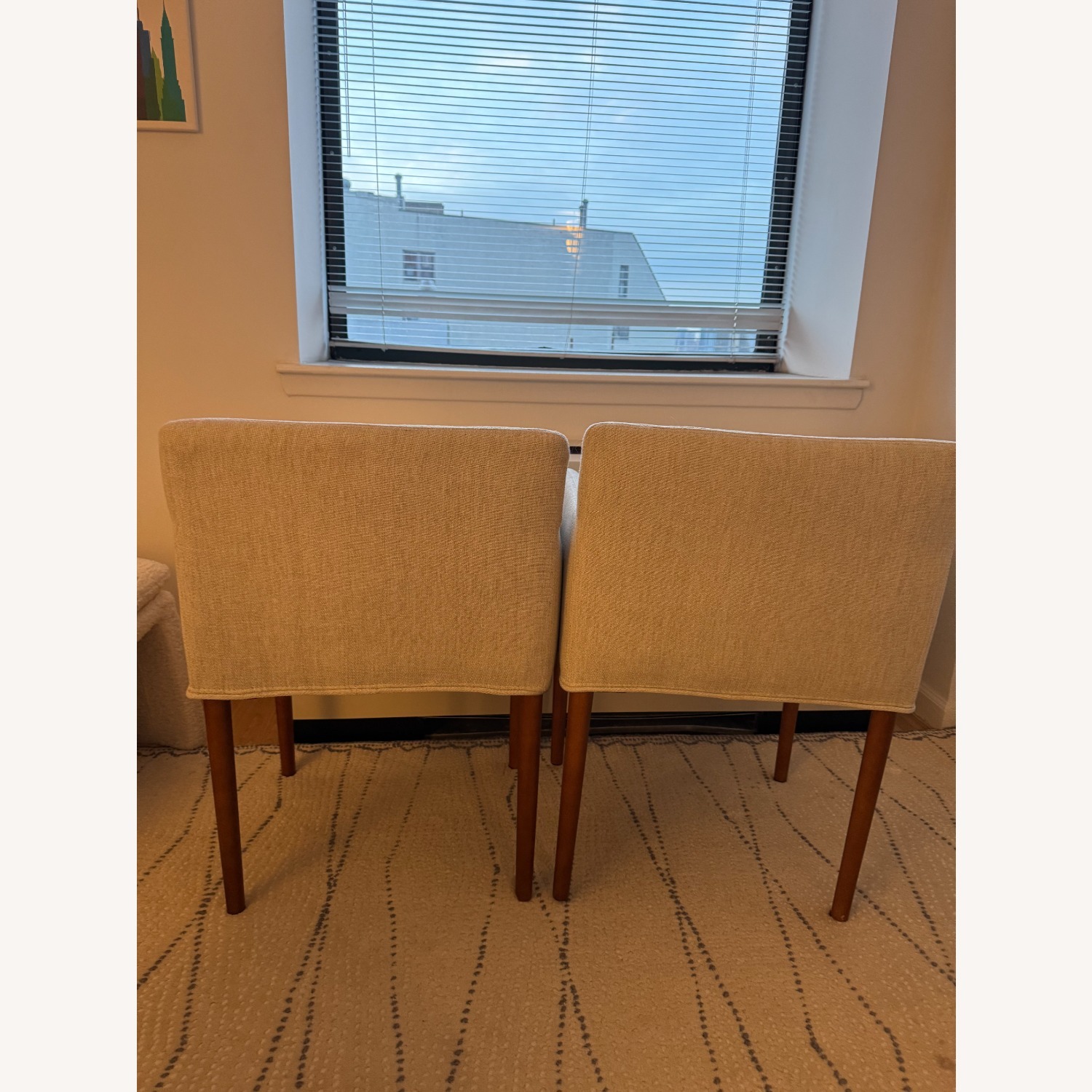 West Elm Ellis Upholstered Dining Armchair - image-6