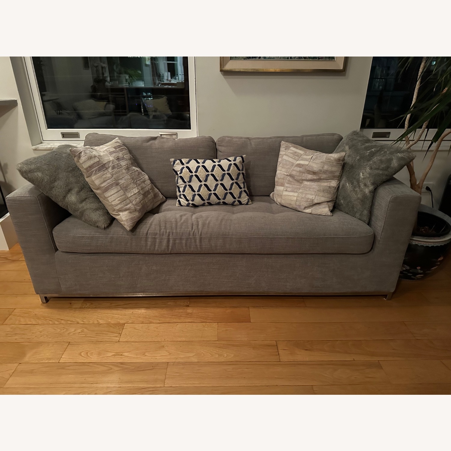Article Soma Light Gray Fabric Sleeper Sofa - image-1