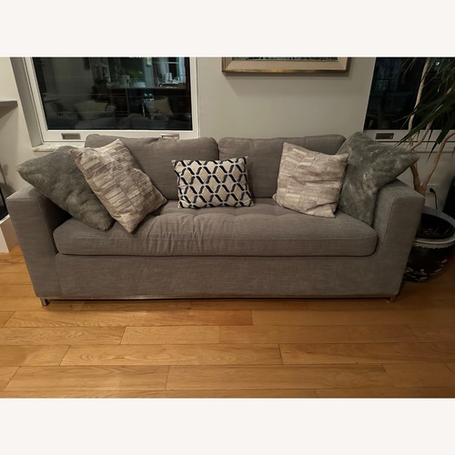 Used Article Soma Light Gray Fabric Sleeper Sofa for sale on AptDeco