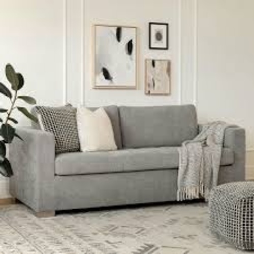 Used Article Soma Light Gray Fabric Sleeper Sofa for sale on AptDeco
