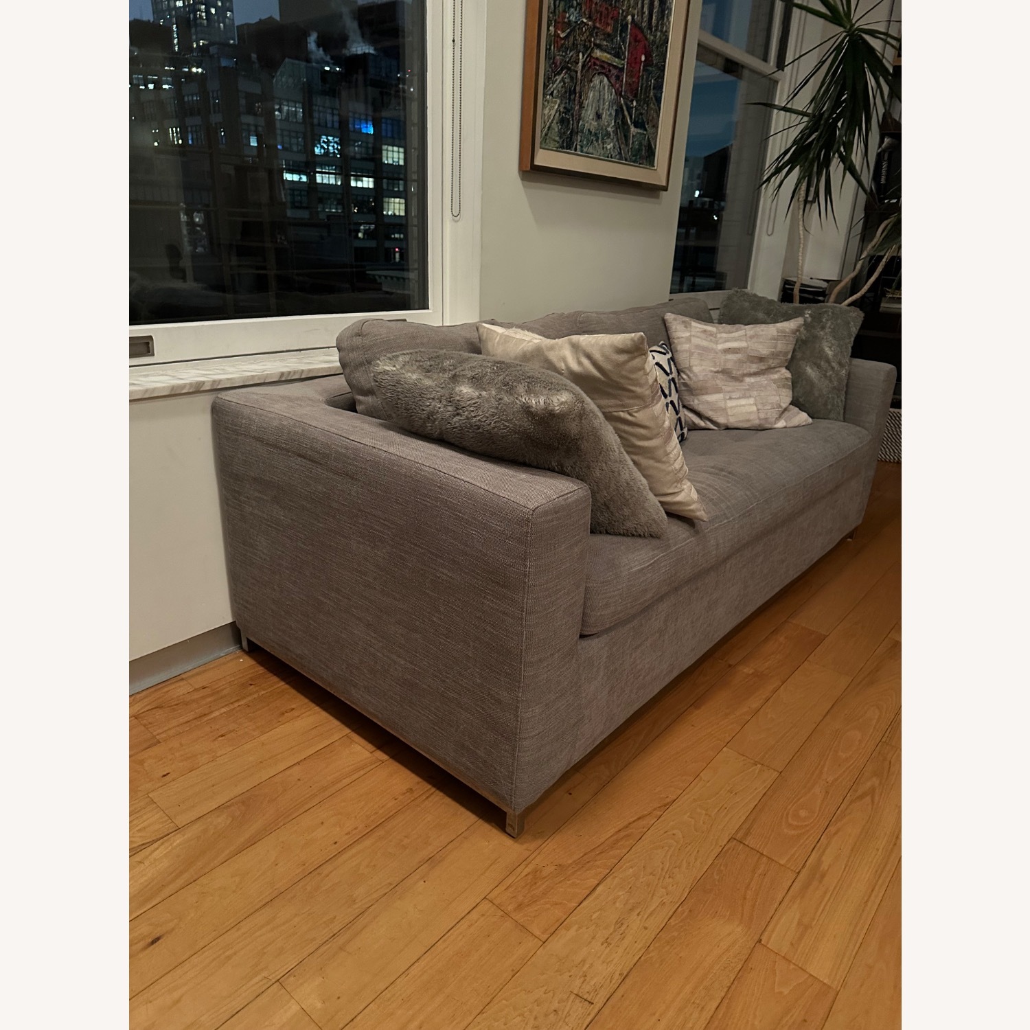 Article Soma Light Gray Fabric Sleeper Sofa - image-2