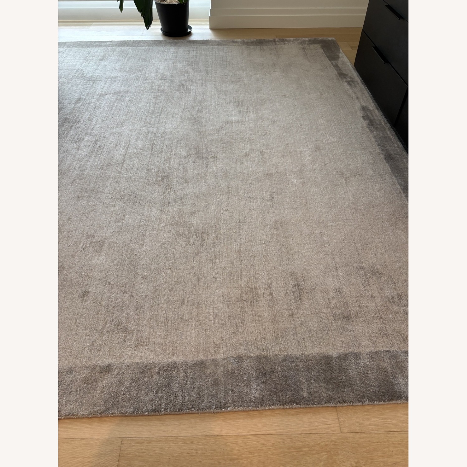 Crate & Barrel Laval Gray Area Rug 10' x 14' - image-1