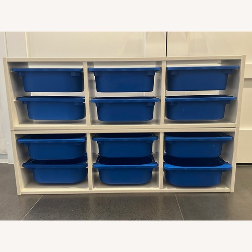 Used IKEA Trofast White Wall Shelves for sale on AptDeco