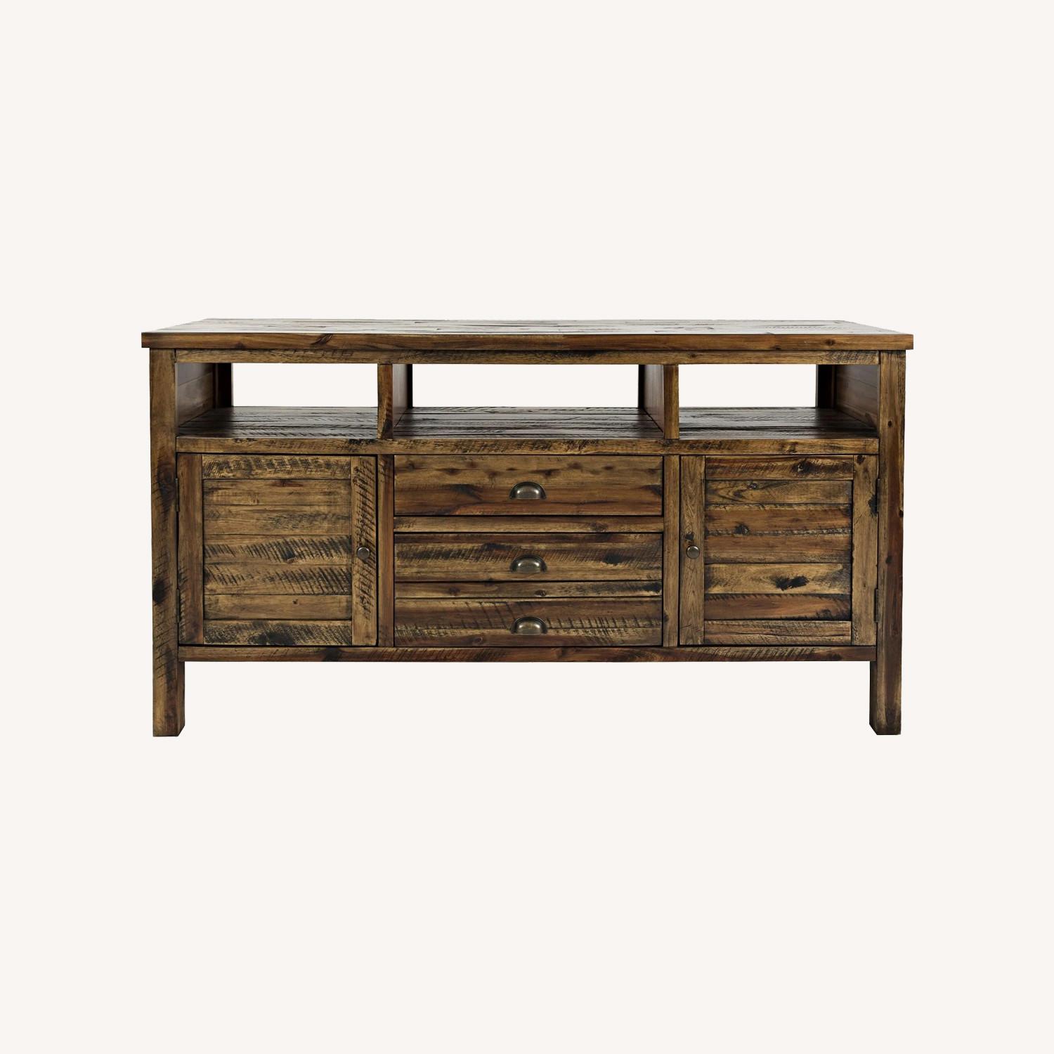Raymour & Flanigan Artisan's Craft 60" TV Console - image-0
