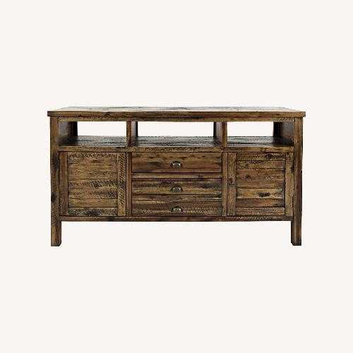 Used Raymour & Flanigan Artisan's Craft 60" TV Console for sale on AptDeco