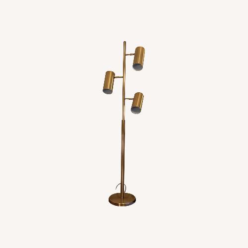 Used Gold Standing Lamp for sale on AptDeco