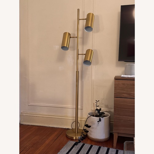 Used Gold Standing Lamp for sale on AptDeco