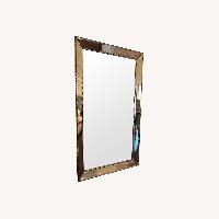 4 Light Gray Metal Wall Mirror