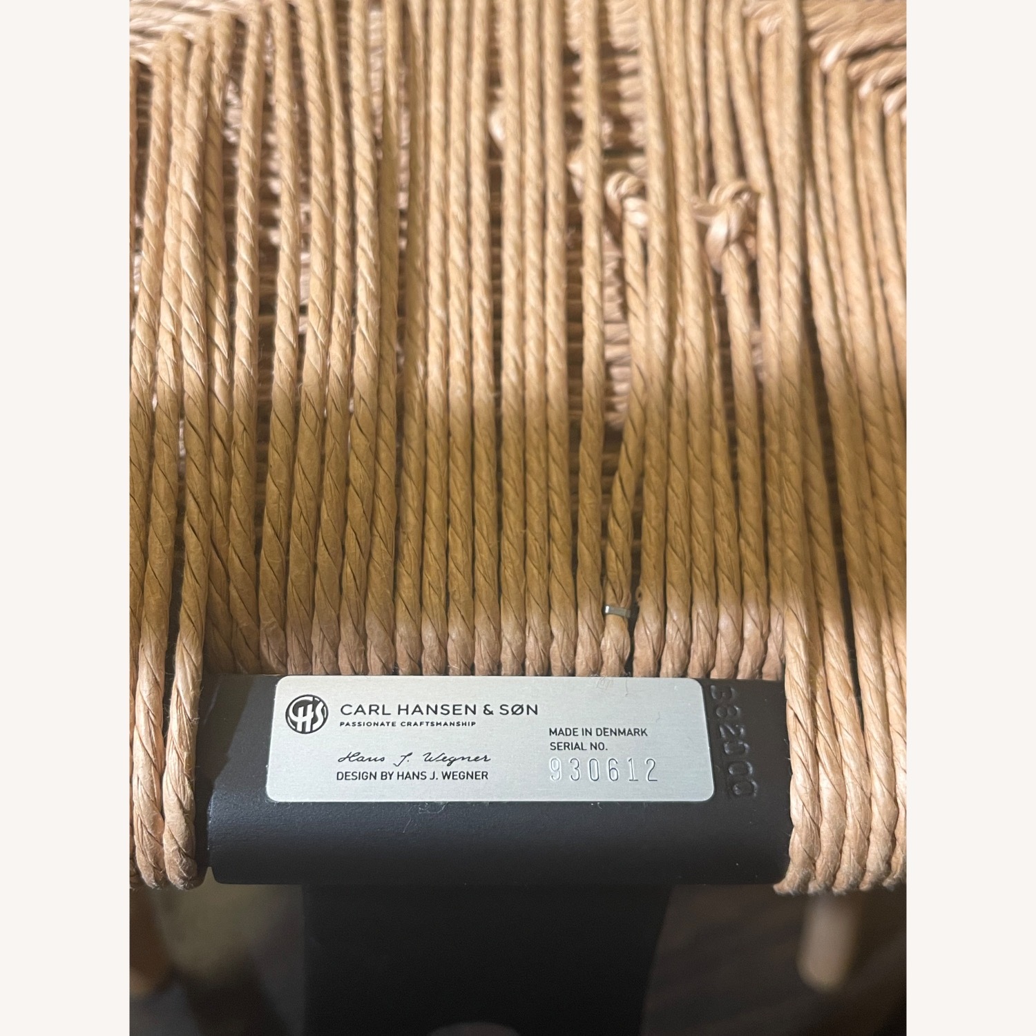 Iconic CH24 Limited Signed Special Edition Wishbone Chair - image-4