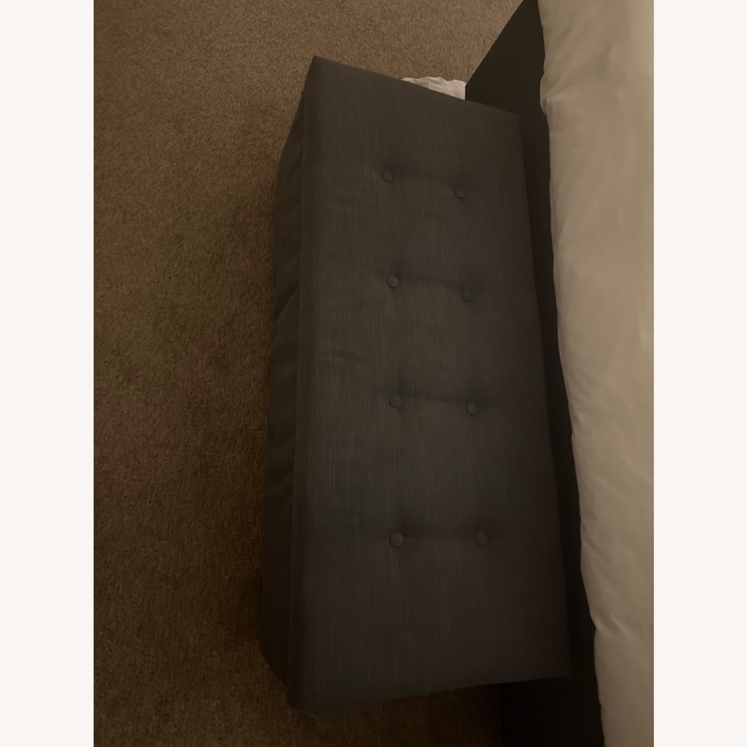 IKEA Gray Bench - image-2