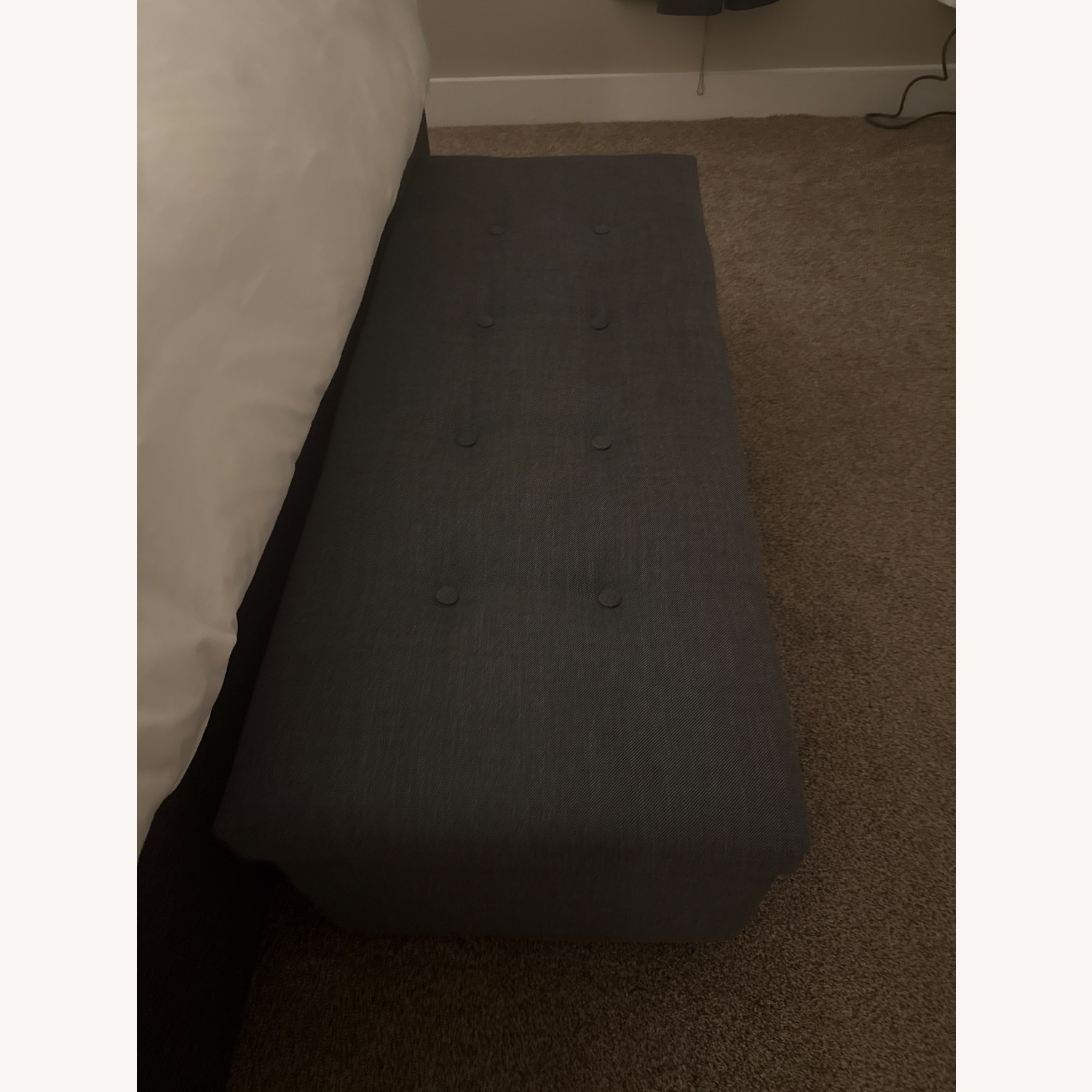 IKEA Gray Bench - image-4