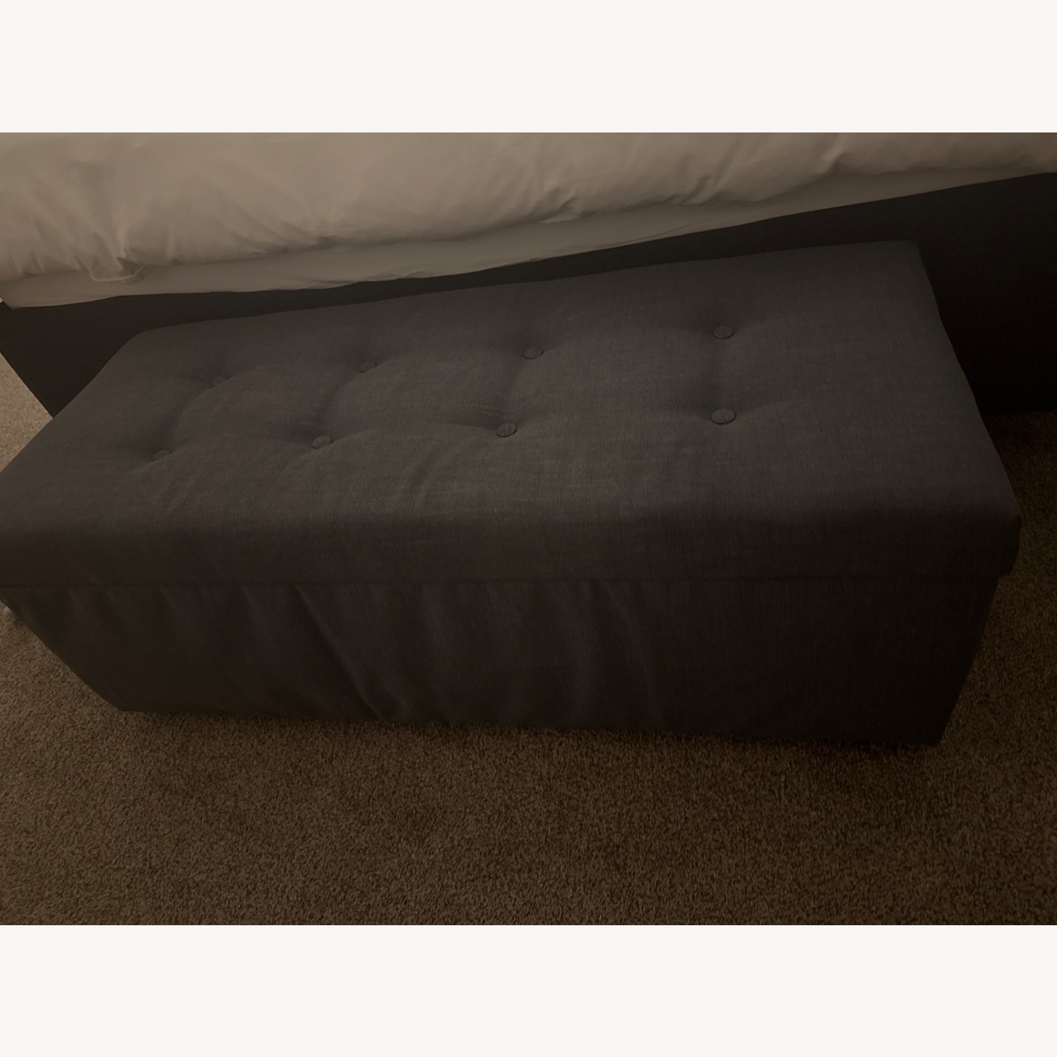 IKEA Gray Bench - image-3