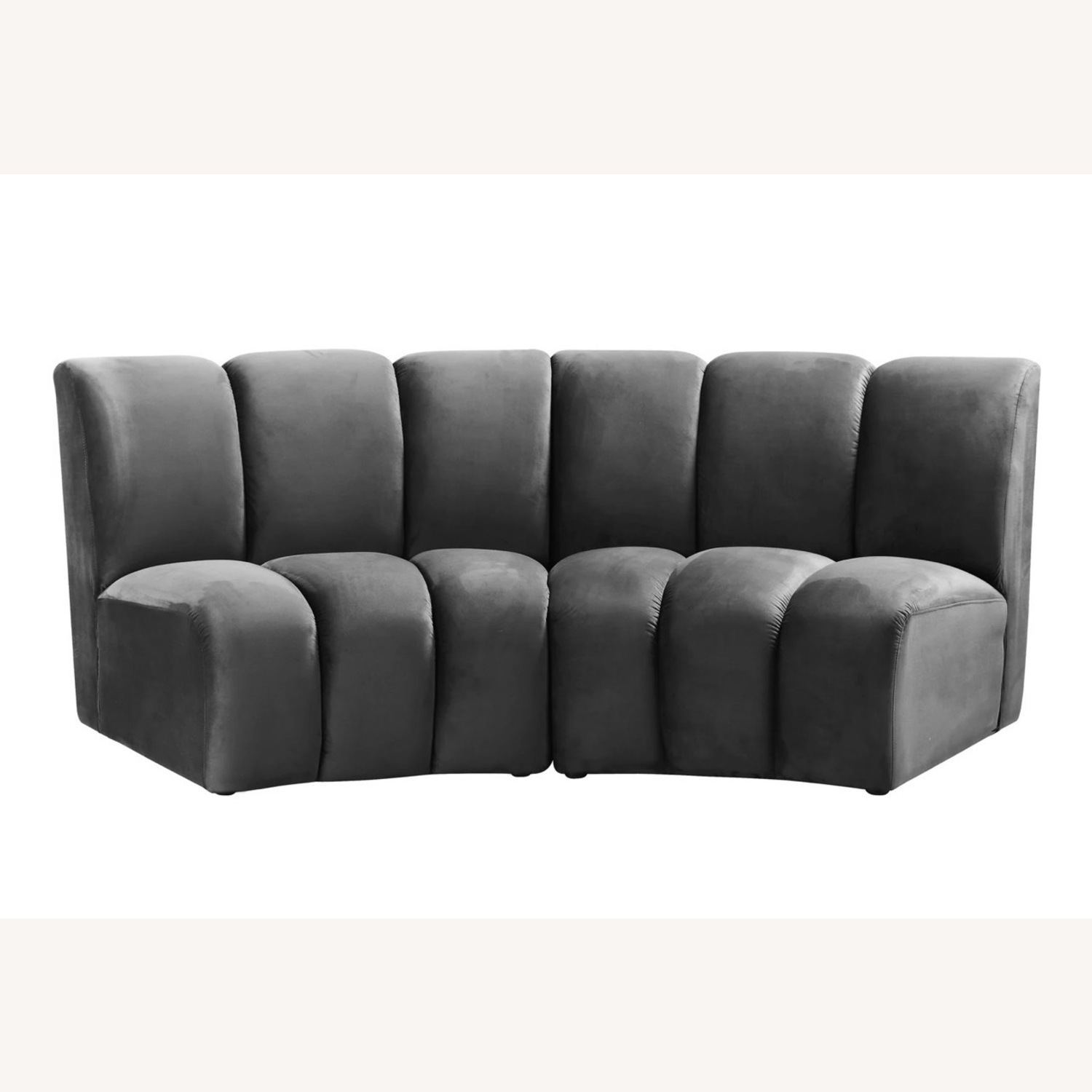 Infinity Velvet Modular Chair Sectionals - image-2