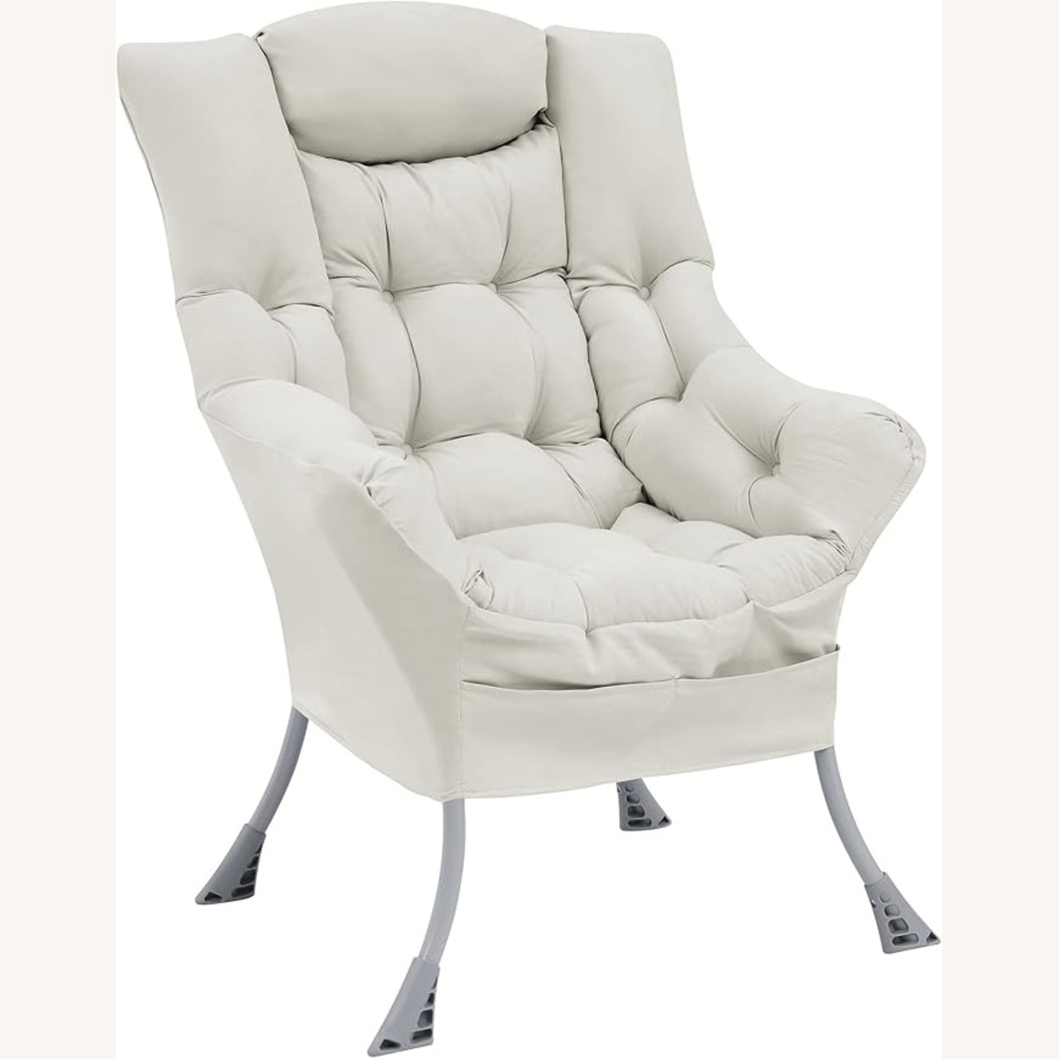 Natural Fabric Play Chair - image-0