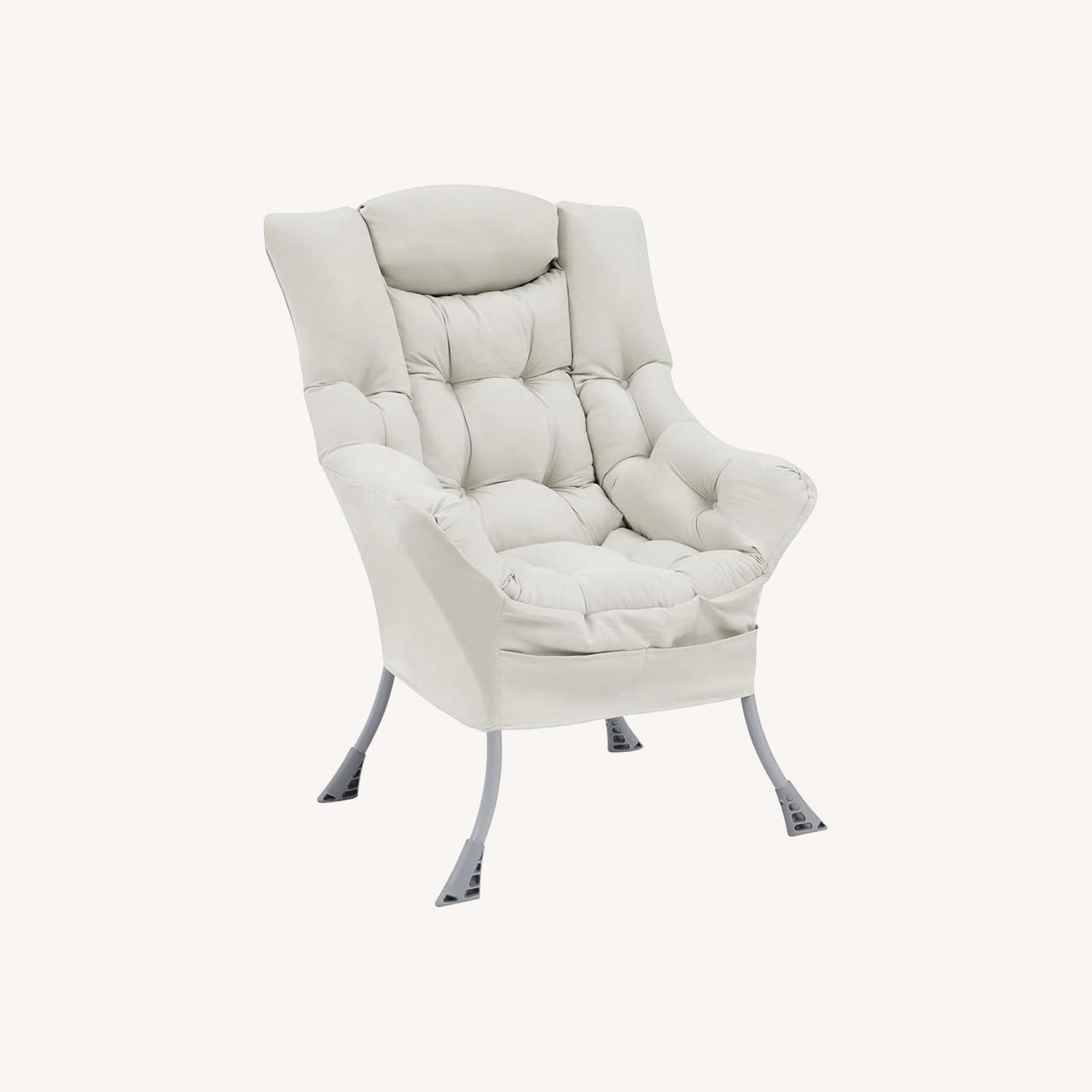 Natural Fabric Play Chair - image-0
