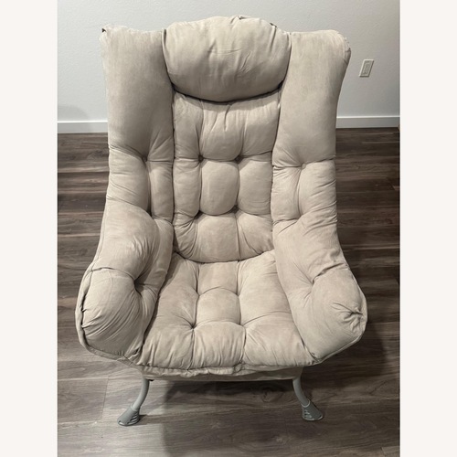 Used Natural Fabric Play Chair for sale on AptDeco