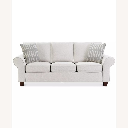 Used Macy's Saeville Natural 3+ Seater Sofa for sale on AptDeco