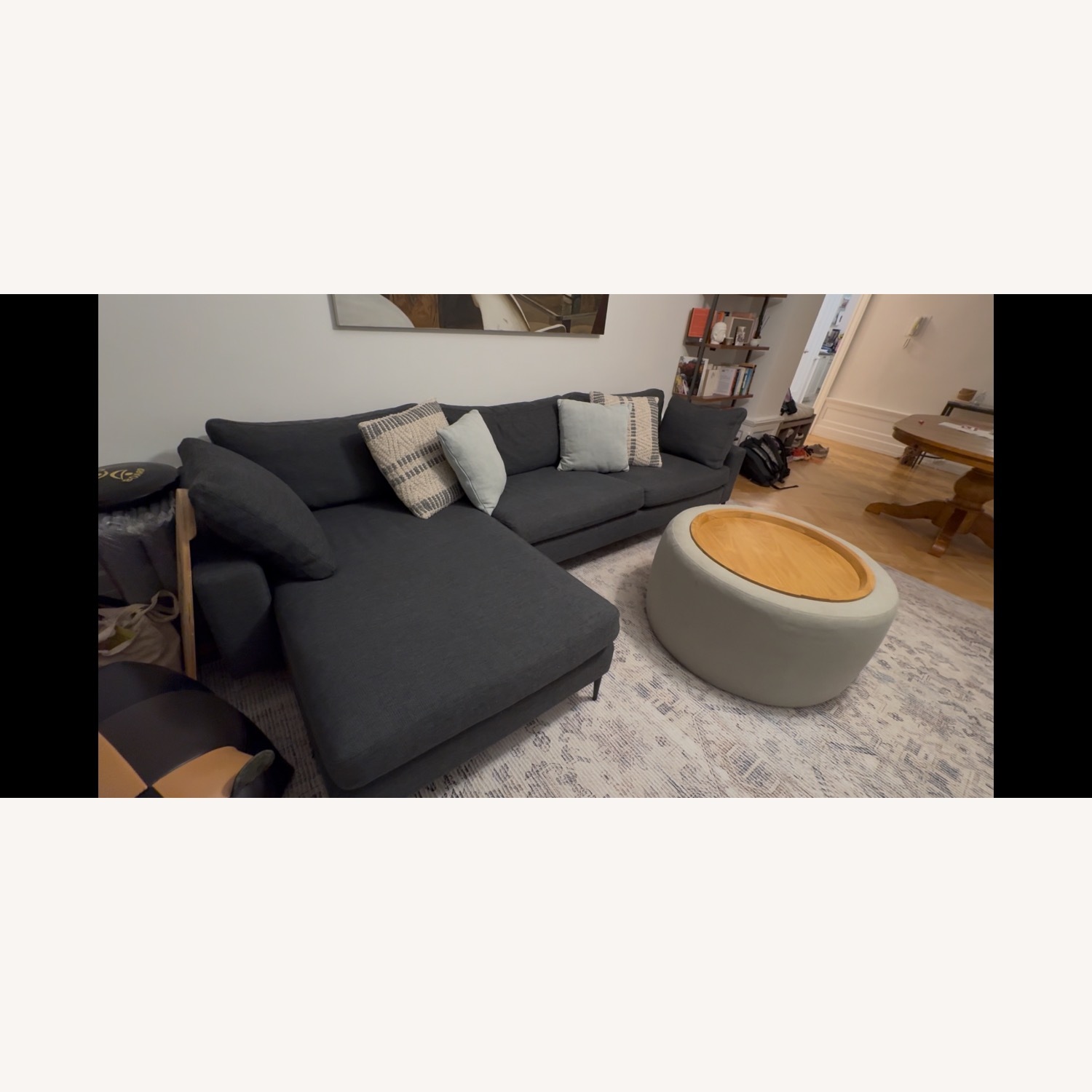 Article Gray Left Sectional Sofa - image-4