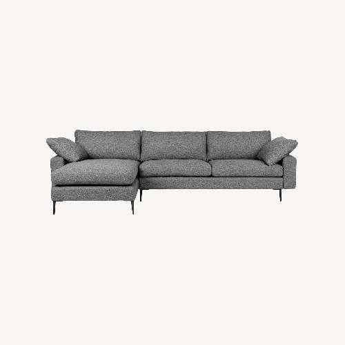 Used Article Gray Left Sectional Sofa for sale on AptDeco