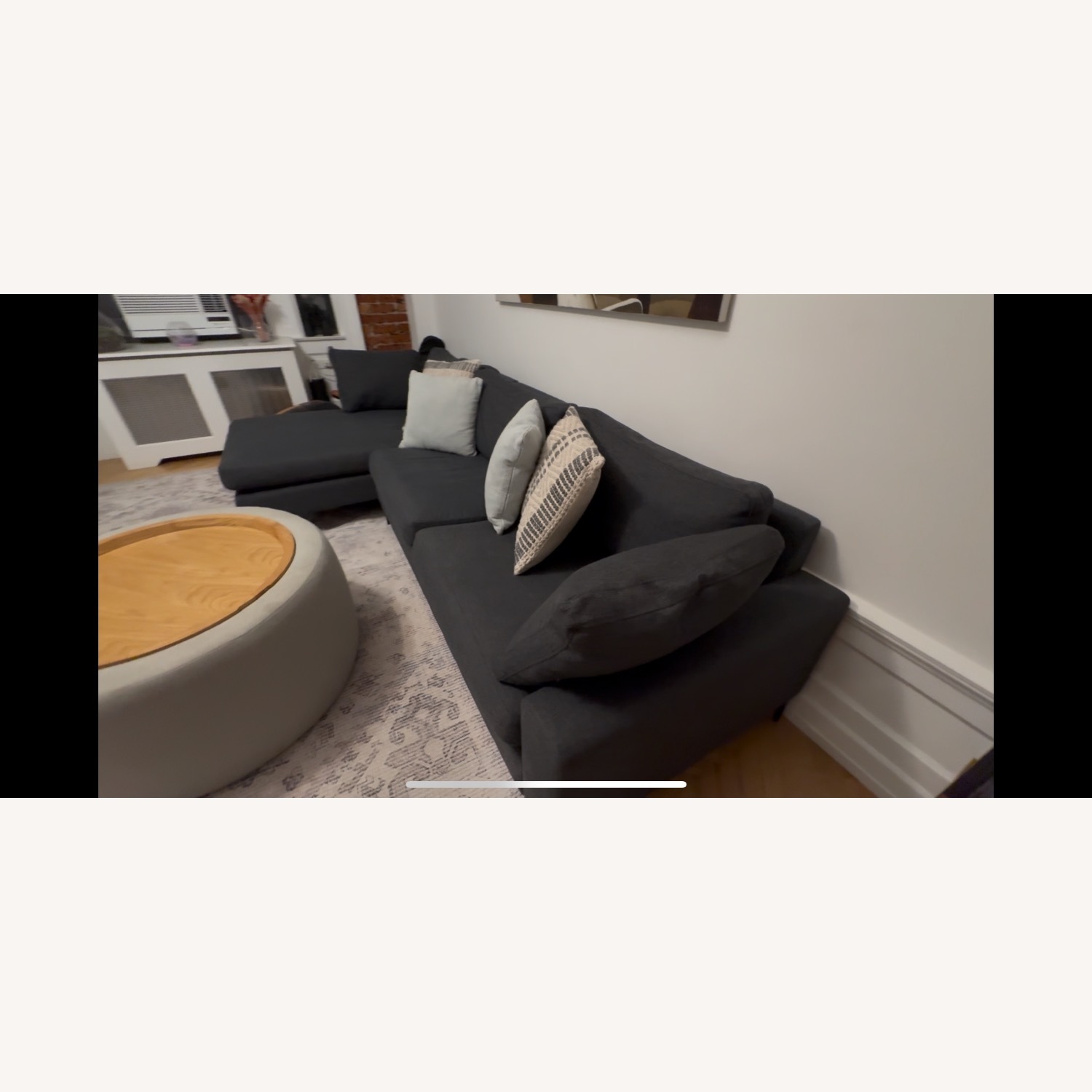 Article Gray Left Sectional Sofa - image-3