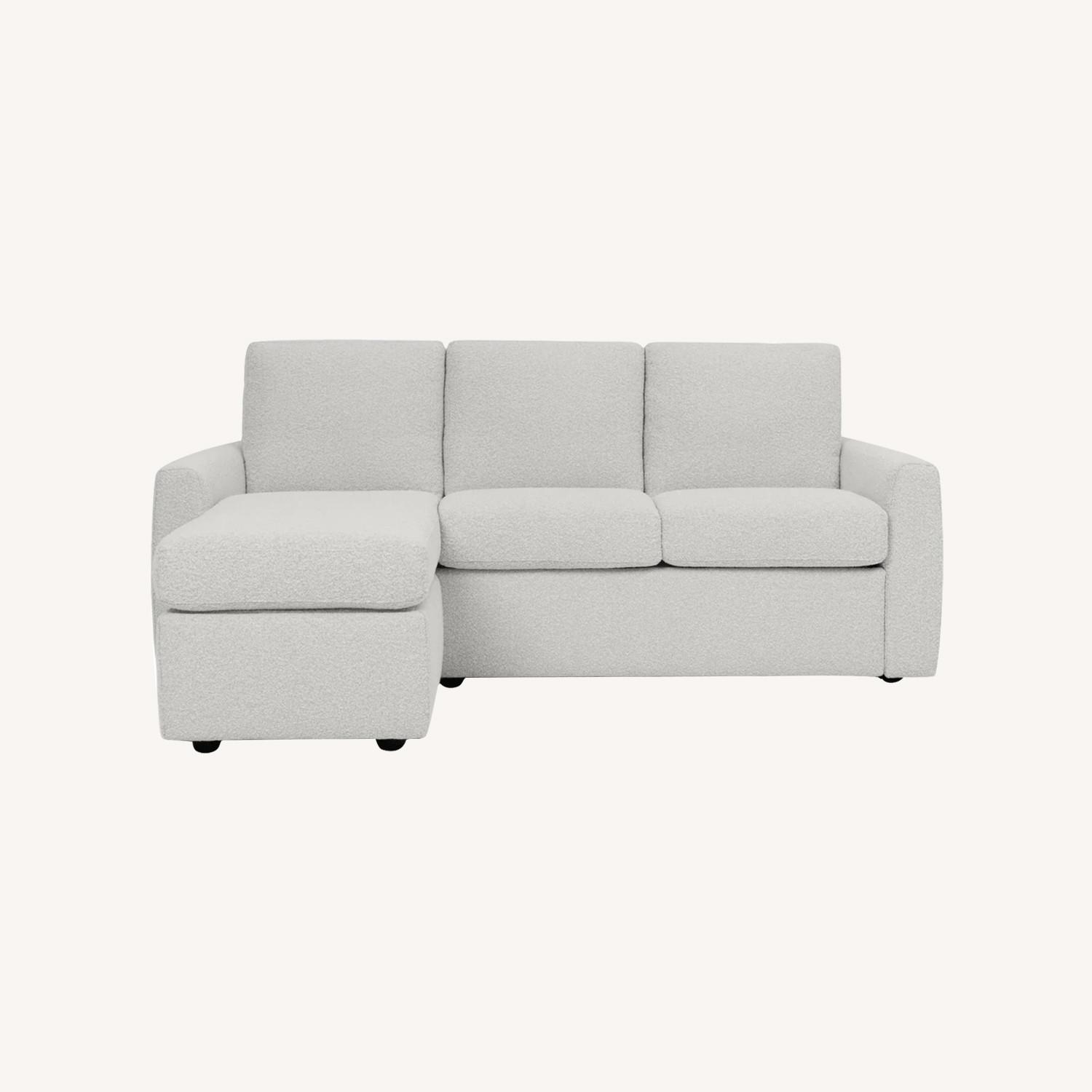 American Leather Clara Natural Fabric Sleeper Sofa - image-0
