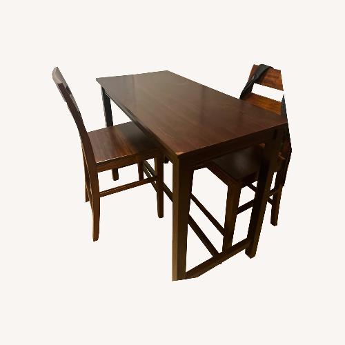 Used Wayfair Pub Table w 2 Chairs and 2 Stools for sale on AptDeco