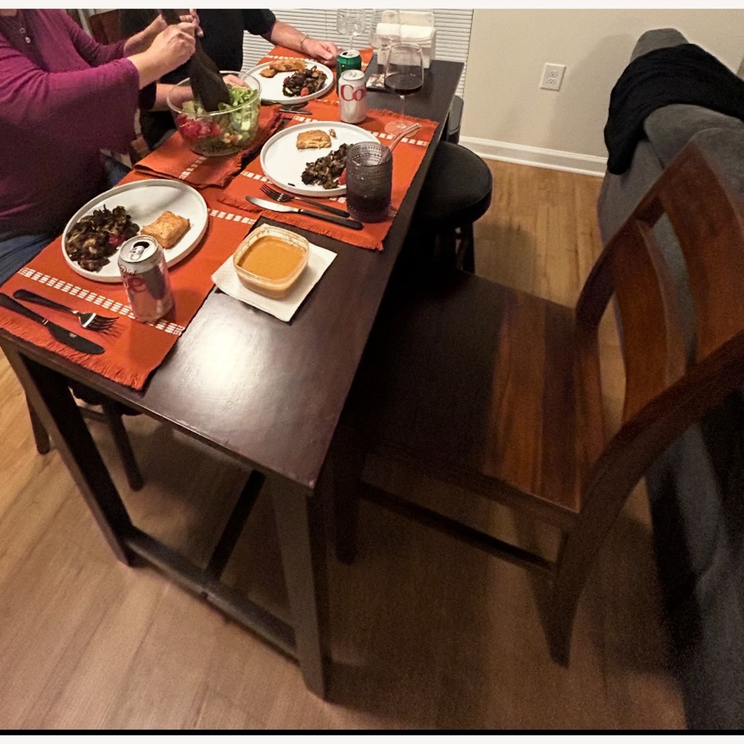 Wayfair Pub Table w 2 Chairs and 2 Stools - image-3