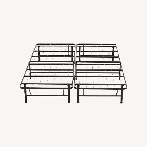 Used Sleepy's Raised Metal Platform Frame for sale on AptDeco