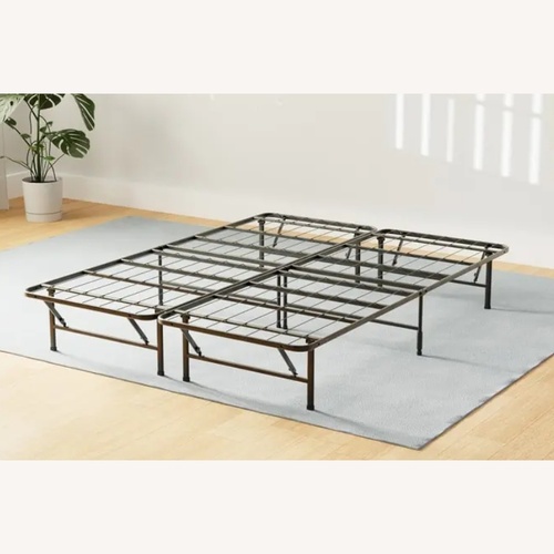 Used Sleepy's Raised Metal Platform Frame for sale on AptDeco