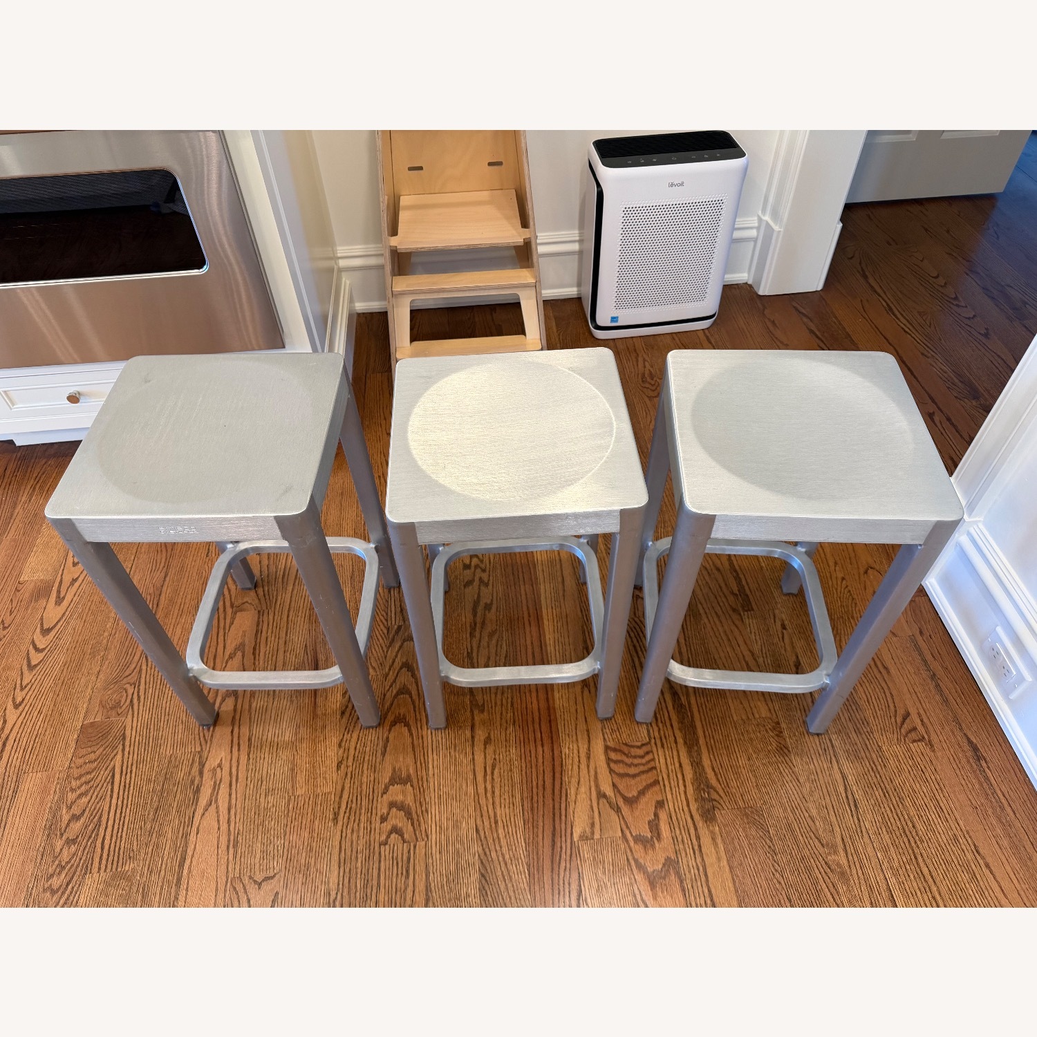 Emeco by Stark Aluminum Stools - image-2