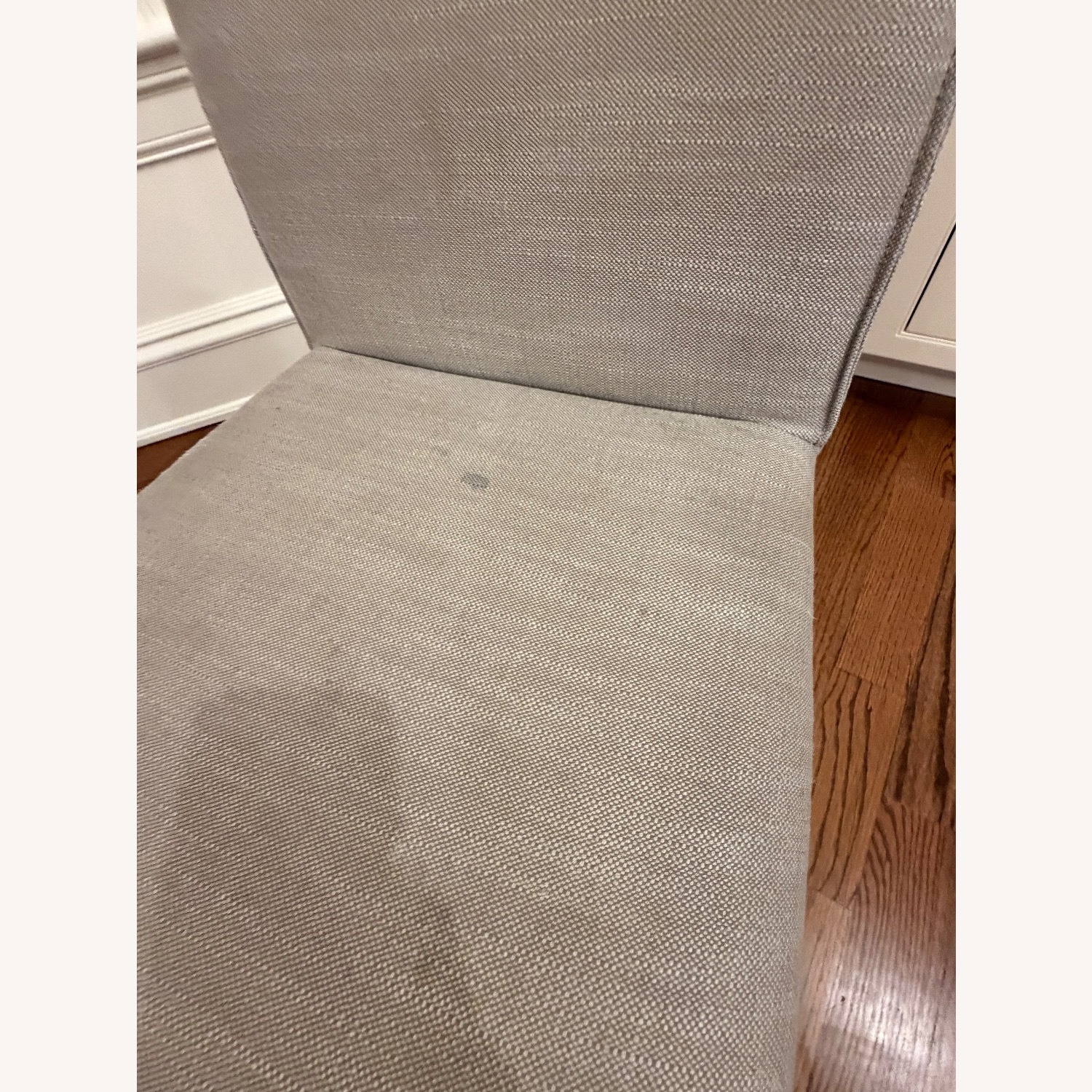 B&B Italia Light Gray Fabric Dining Chairs - image-3