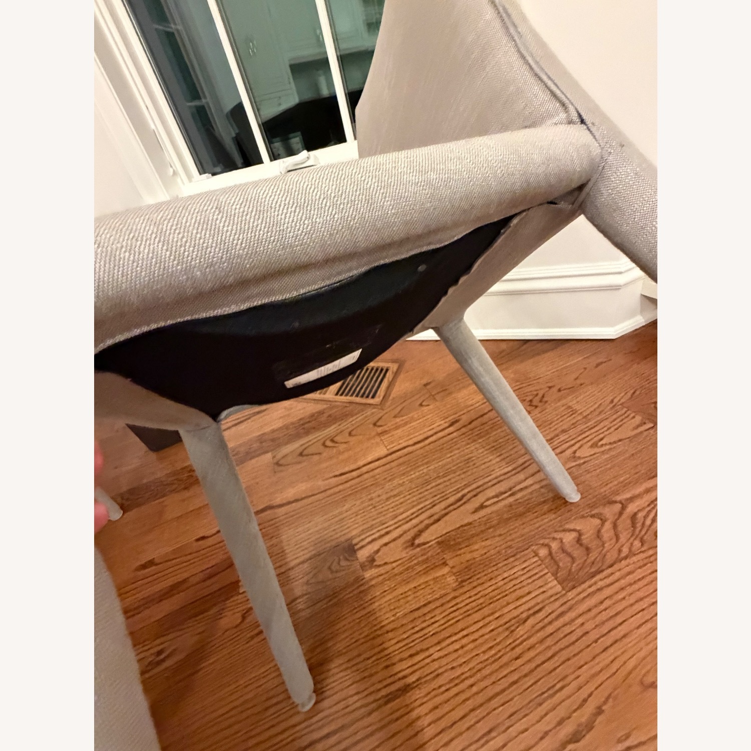 B&B Italia Light Gray Fabric Dining Chairs - image-4