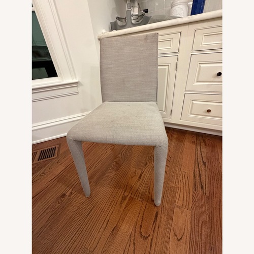 Used B&B Italia Light Gray Fabric Dining Chairs for sale on AptDeco