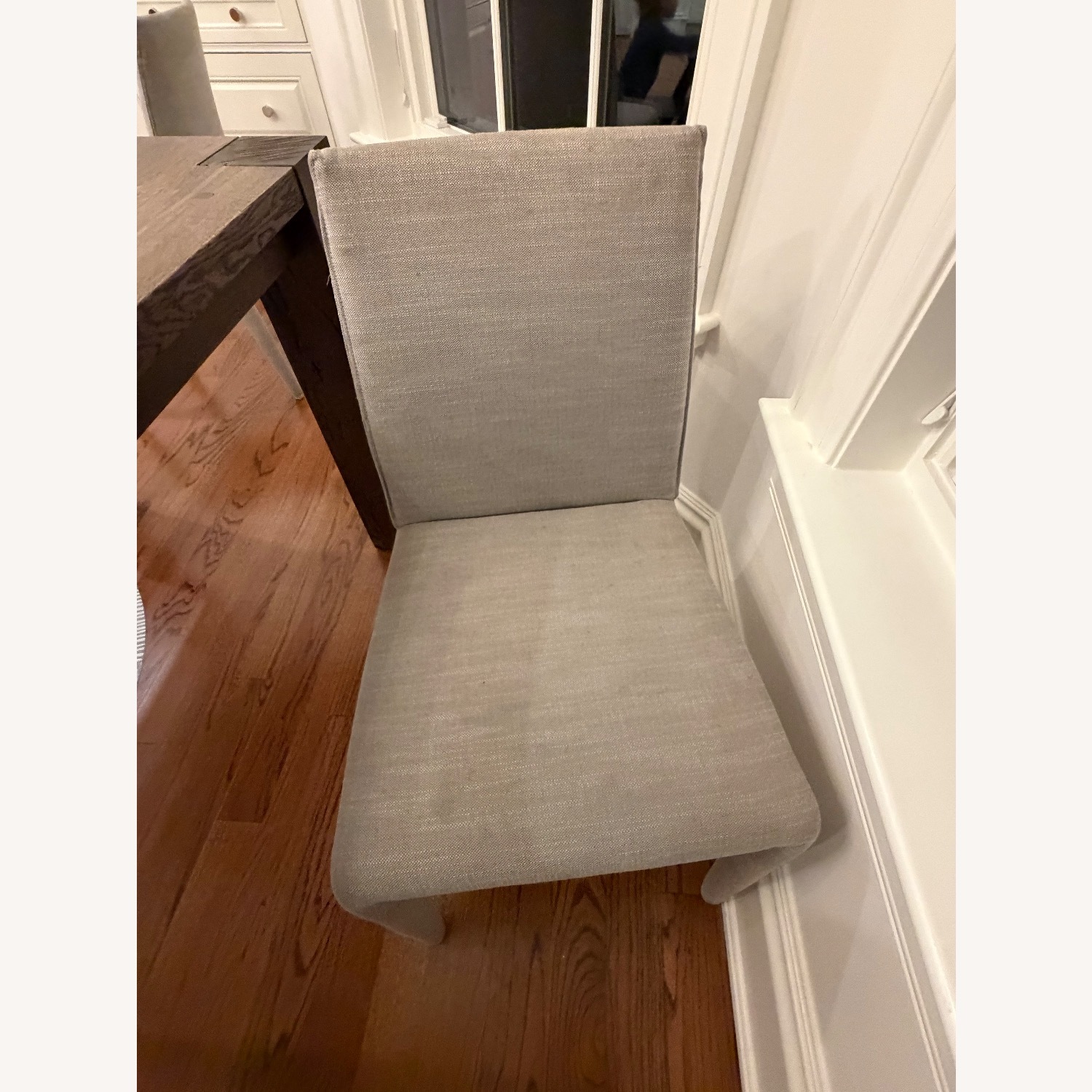 B&B Italia Light Gray Fabric Dining Chairs - image-5