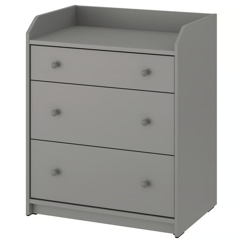 Used IKEA HAUGA 3-drawer Dresser for sale on AptDeco