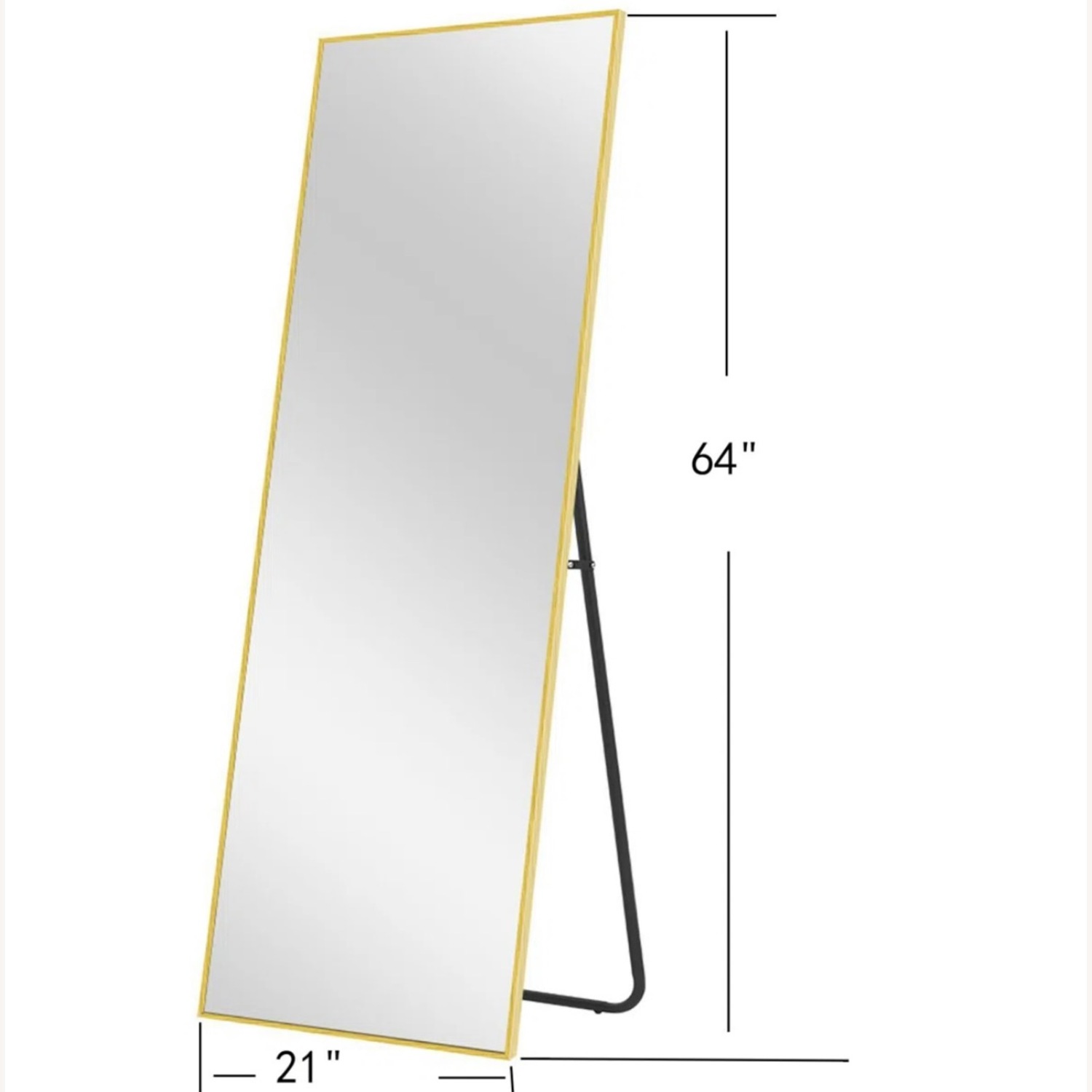 Martinsen Gold Full Length Mirror - image-0