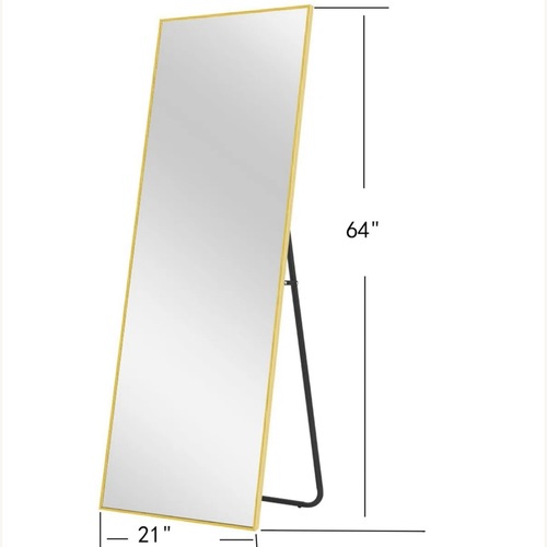 Used Martinsen Gold Full Length Mirror for sale on AptDeco